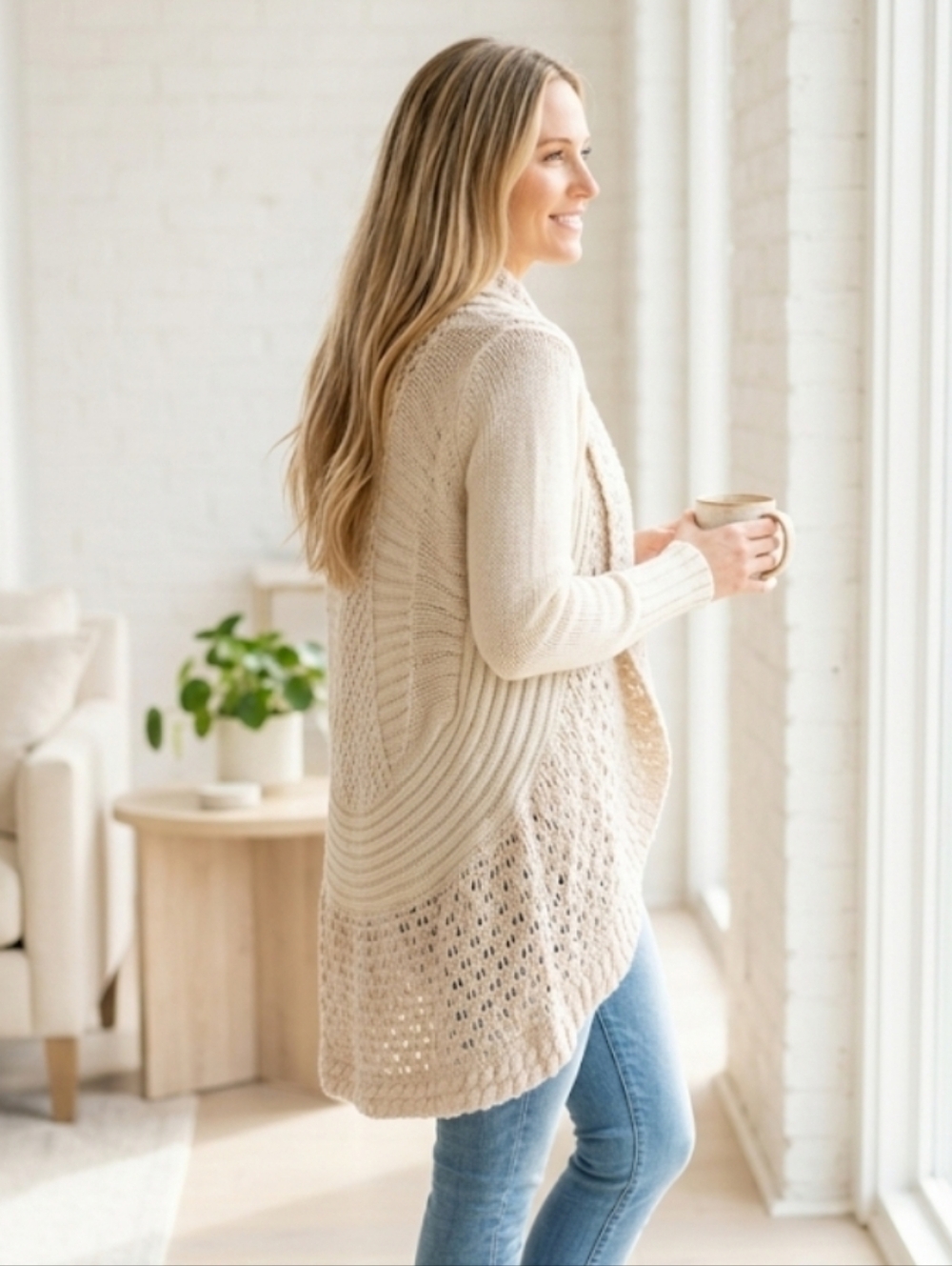Anthropologie Angel Of The North Shawl Collar Cardigan
